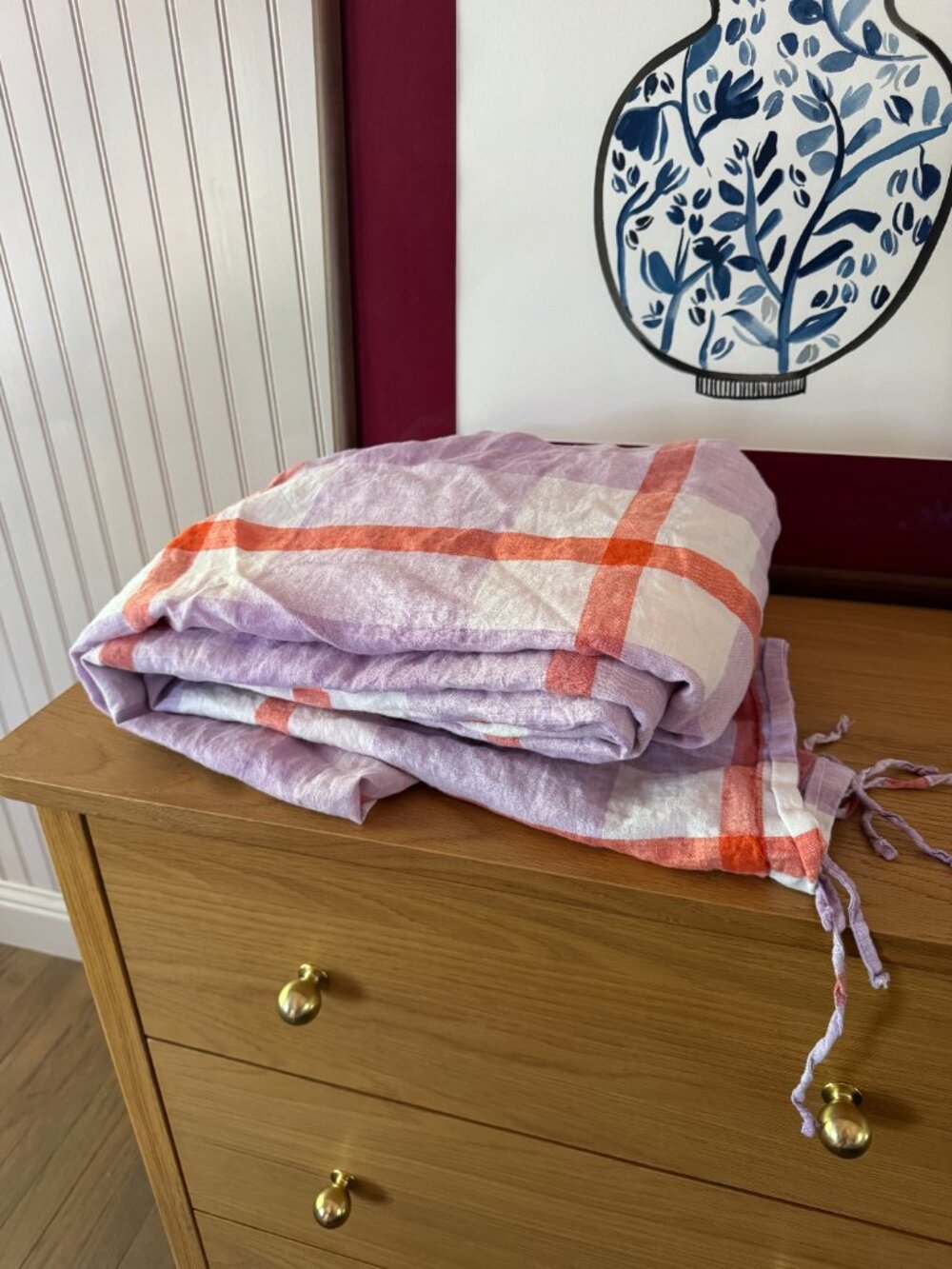 Society of Wanderers linen duvet cover - Picture 4 of 6